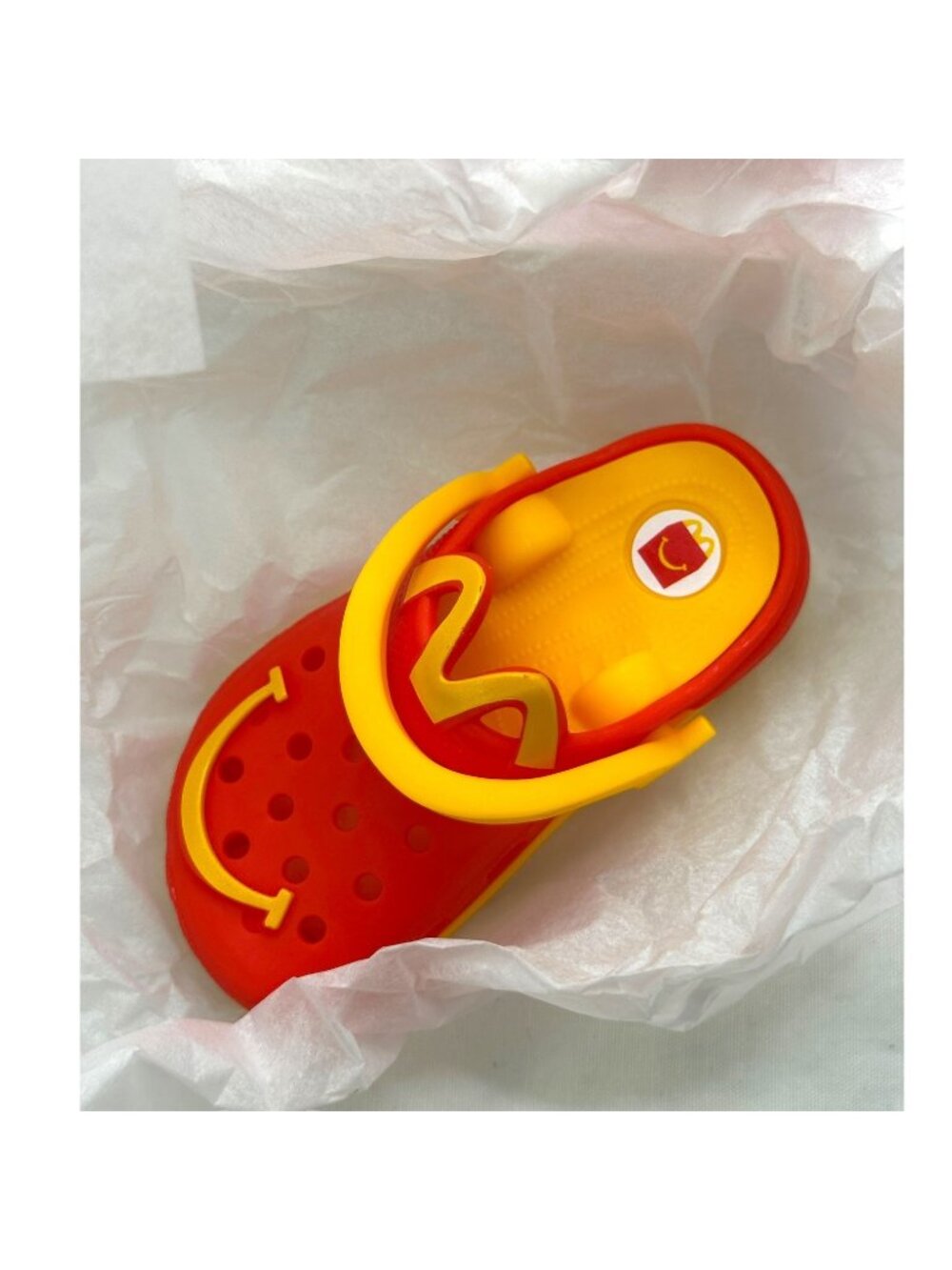 Happy Meal Box Mini Crocs Toy KIds Toy Charm Backpack Keychain NIB Shoe Charm #3